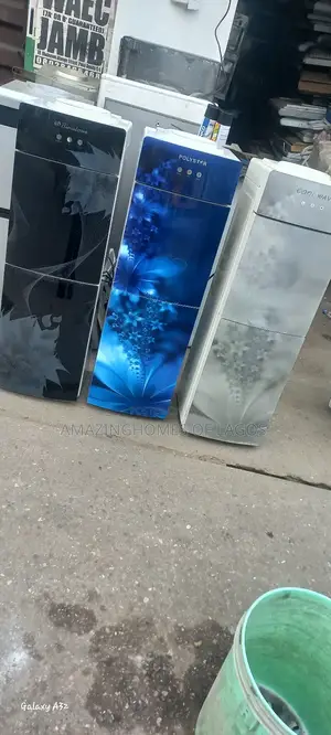 Display Double Door Water Dispenser Glass Face With Fridge