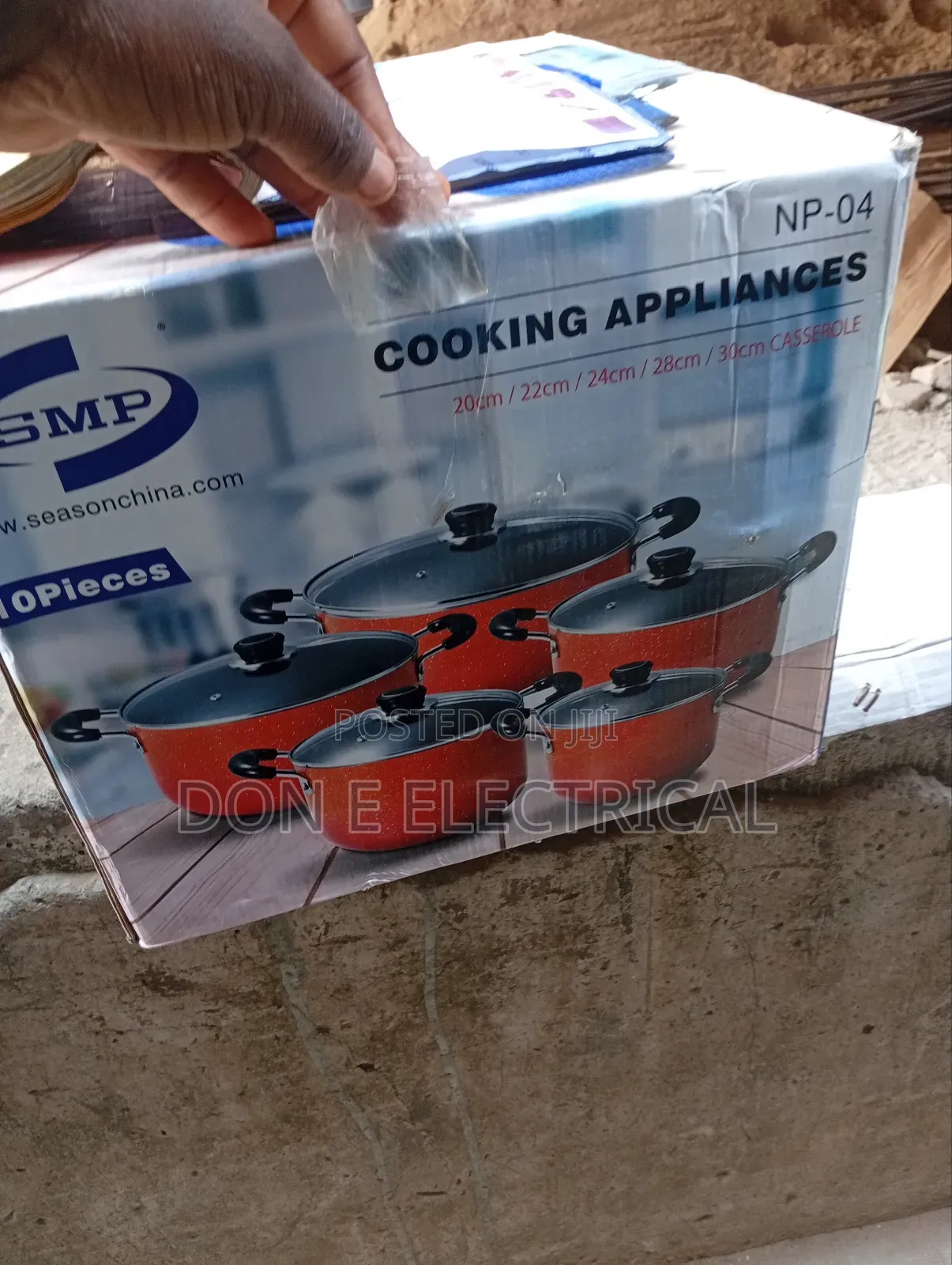 5 Pieces Nonstick Cooking Pot