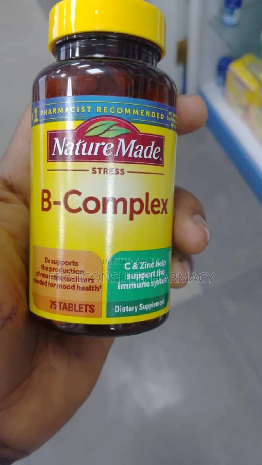 Nature Made Super B Complex With Vitamin C X 140