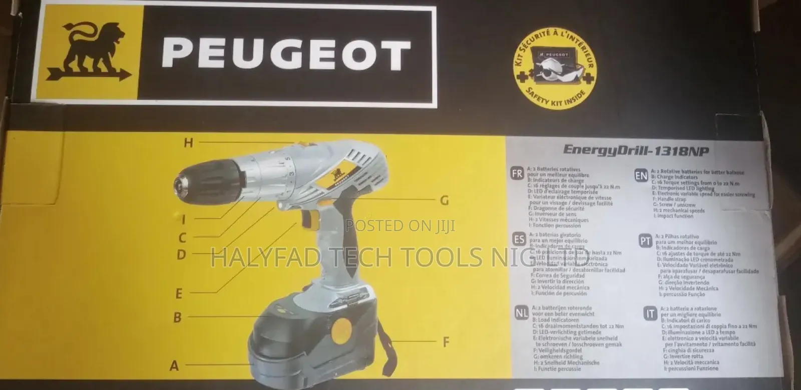 18v Powerful Cordless Drill