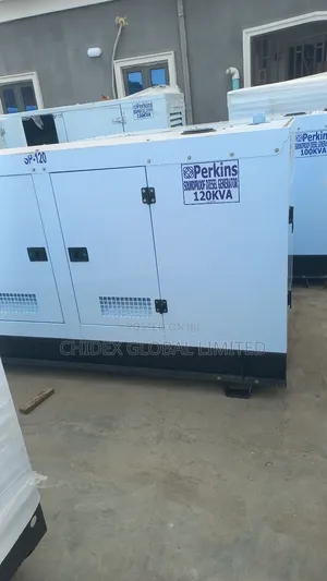 120kva Perkins Soundproof Diesel Generator 100% Copper Coil