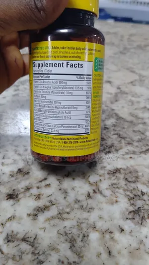 Nature Made Super B Complex With Vitamin C X 140