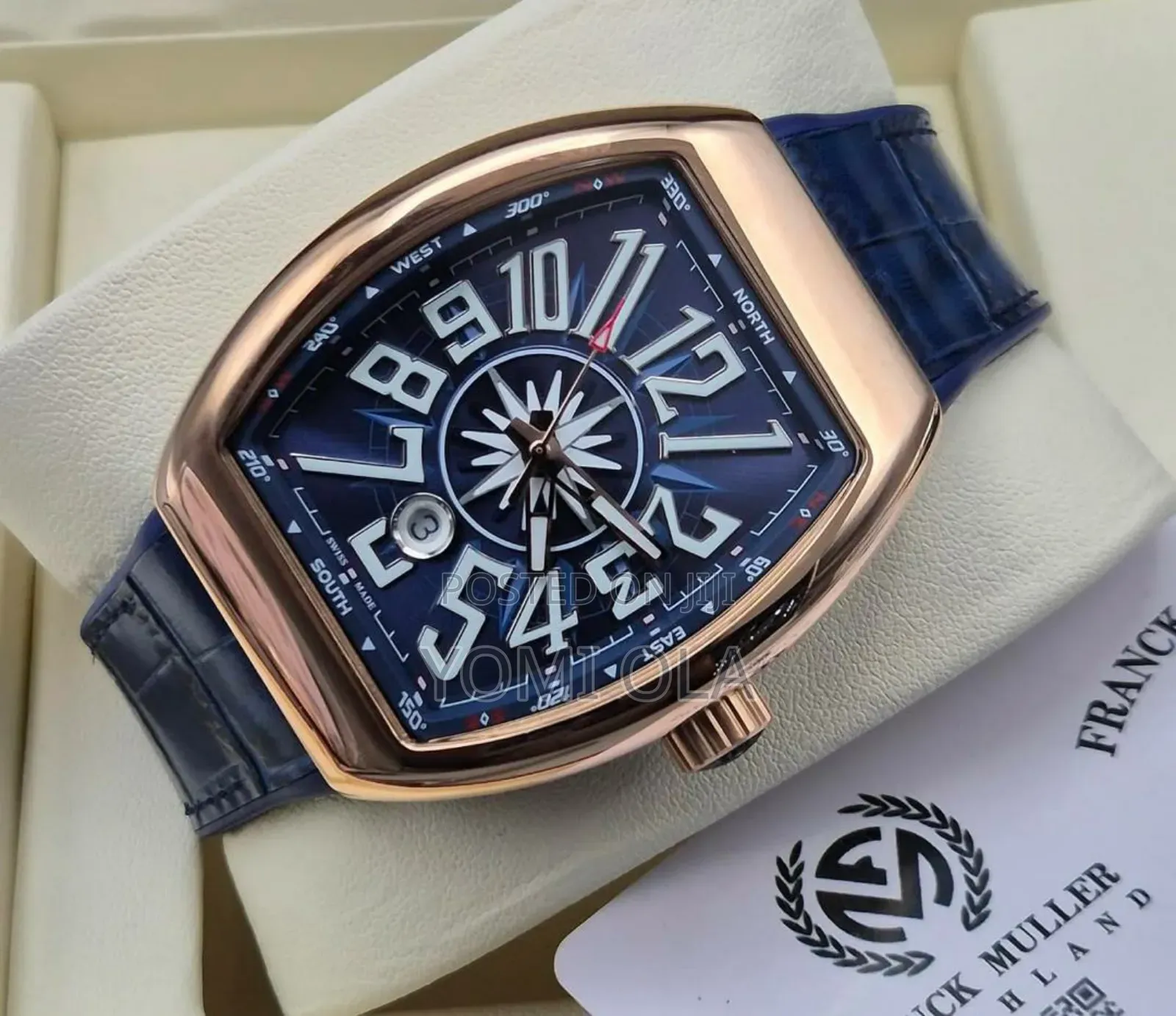 Franck Muller Square Shape Wristwatch