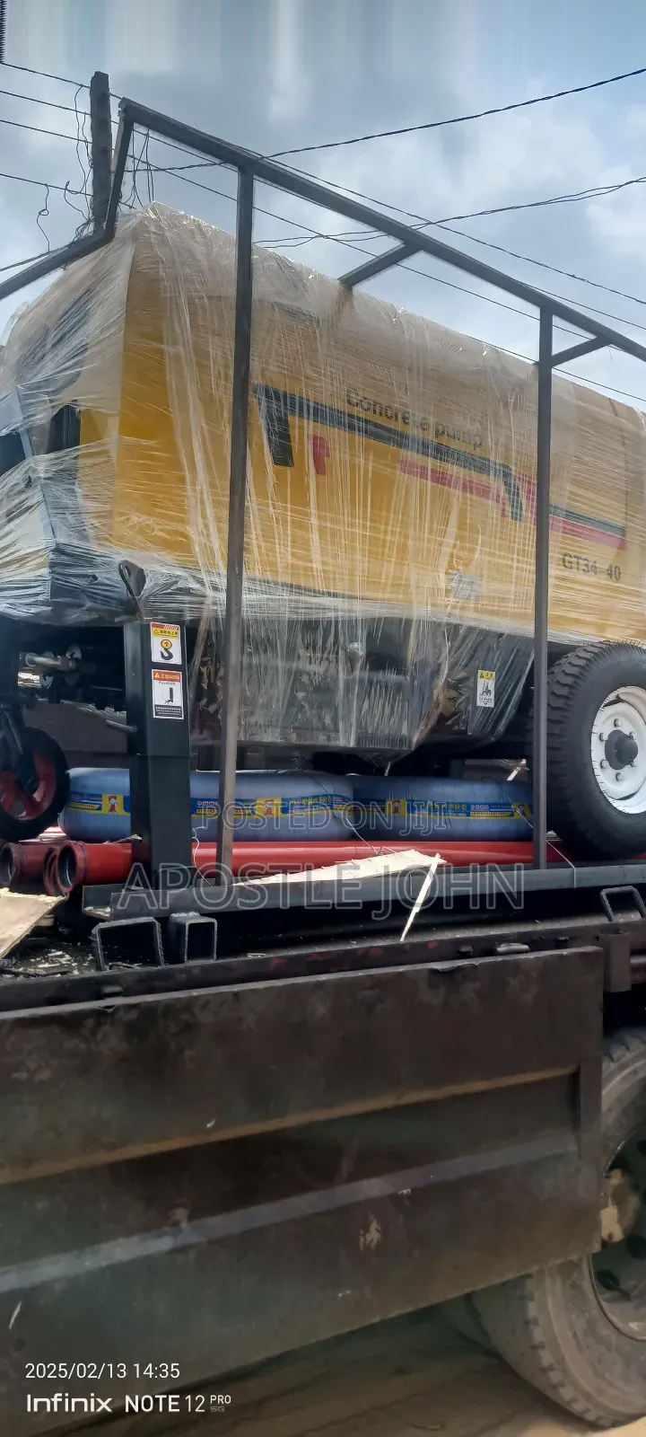 Concrete Pump 40 Cubic