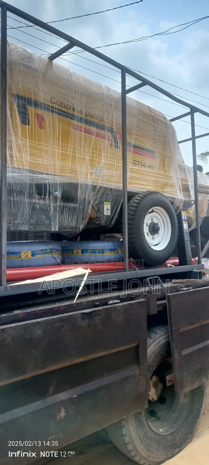 Concrete Pump 40 Cubic