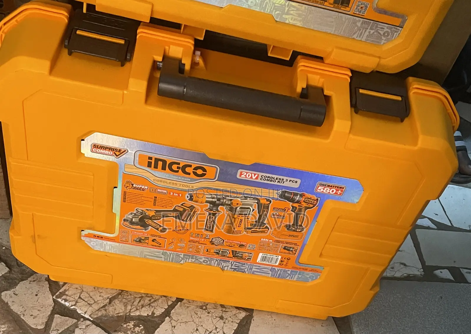 Ingco Combo Kit Set 20volts 3in 1