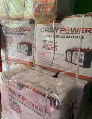220ah 12v Grey Power Tubular Battery