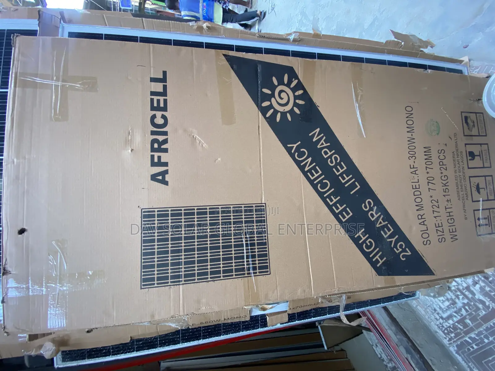 300W Africell Solar Panels