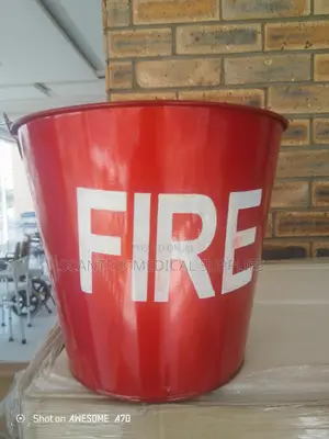 Steel Fire Bucket 8-12 Litre