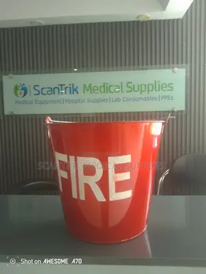 Mild Steel (MS) Fire Safety Bucket