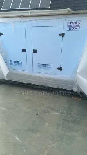 300kva Perkins Soundproof Diesel Generator 100% Copper Coil