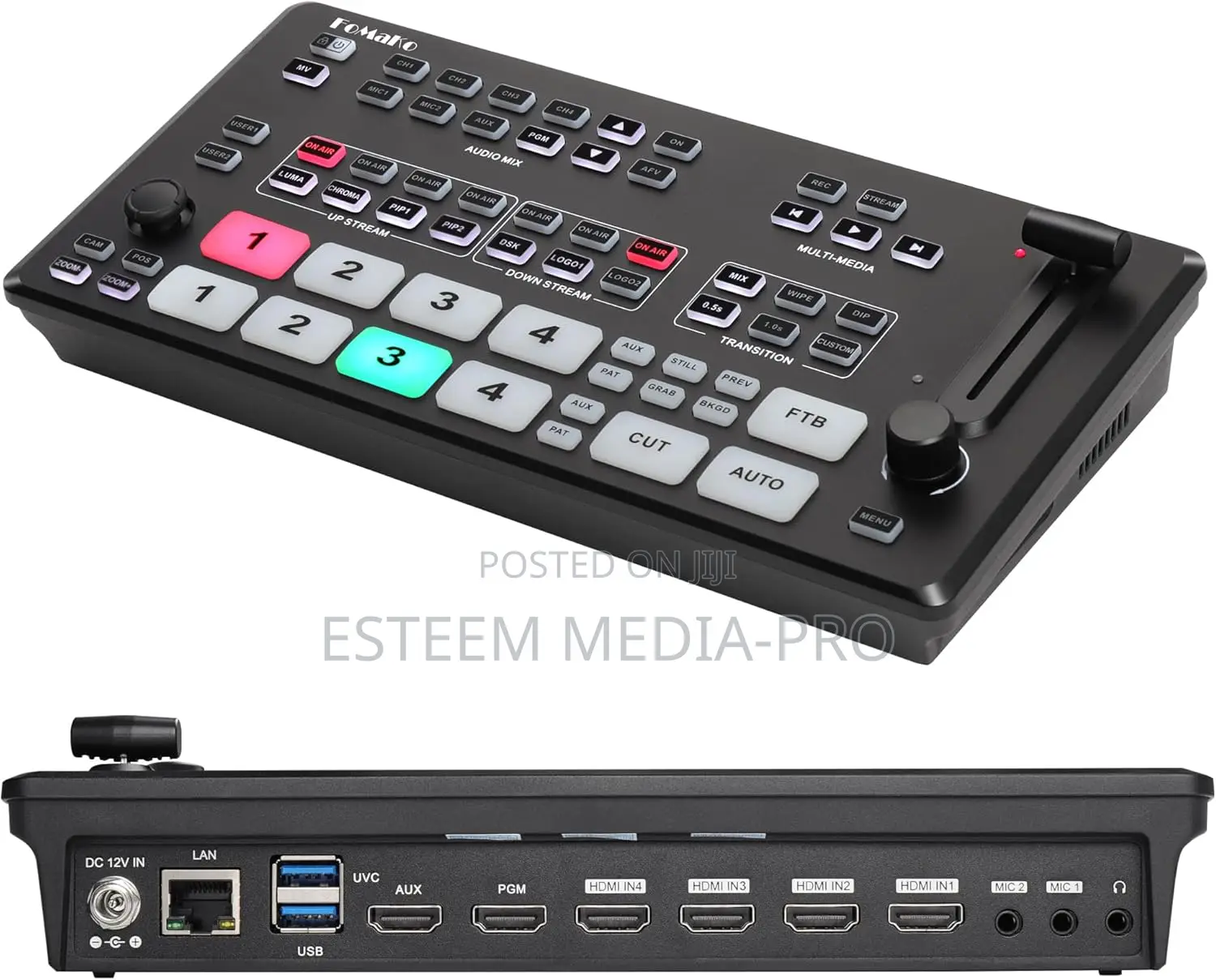 Fomako Video Mixer Switcher (M1)