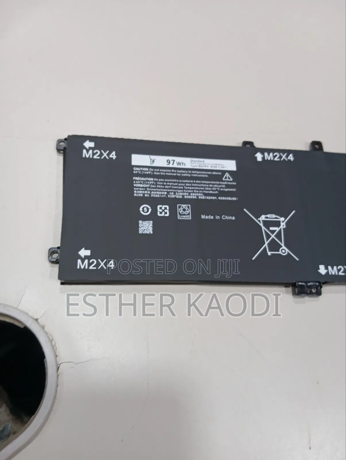 Dell 6GTPY 97WH Laptop Battery for 15-9560