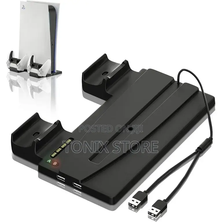 Multi-Functional Charging Vertical Stand for PS5