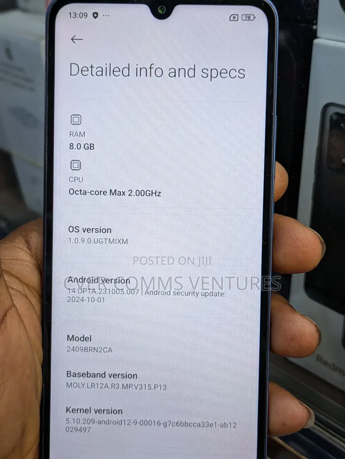 Xiaomi Redmi 14C 256 GB Blue