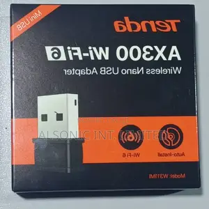 Photo - Tenda 300mbps Wi-Fi 6 Wireless Nano USB Adapter