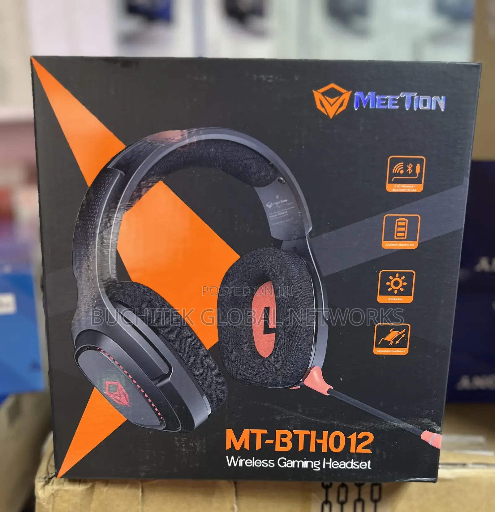 MEETION BTH012 Wirelesss Gaming Headset With Mic.