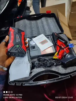 99800mah Car Jump Starter Tyre Pump Power Bank