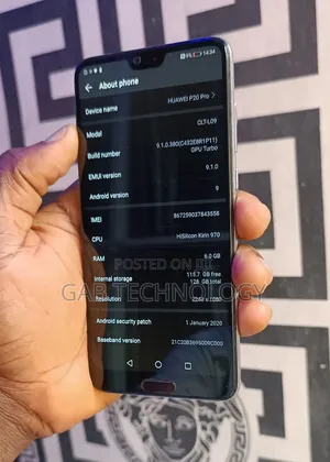 Huawei P20 Pro 128 GB Silver