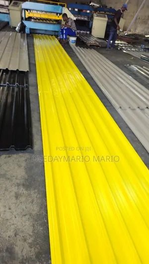 Aluminium Roofing Yellow Material