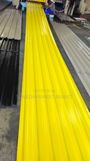 Aluminium Roofing Yellow Material