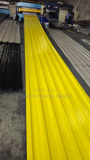 Aluminium Roofing Yellow Material