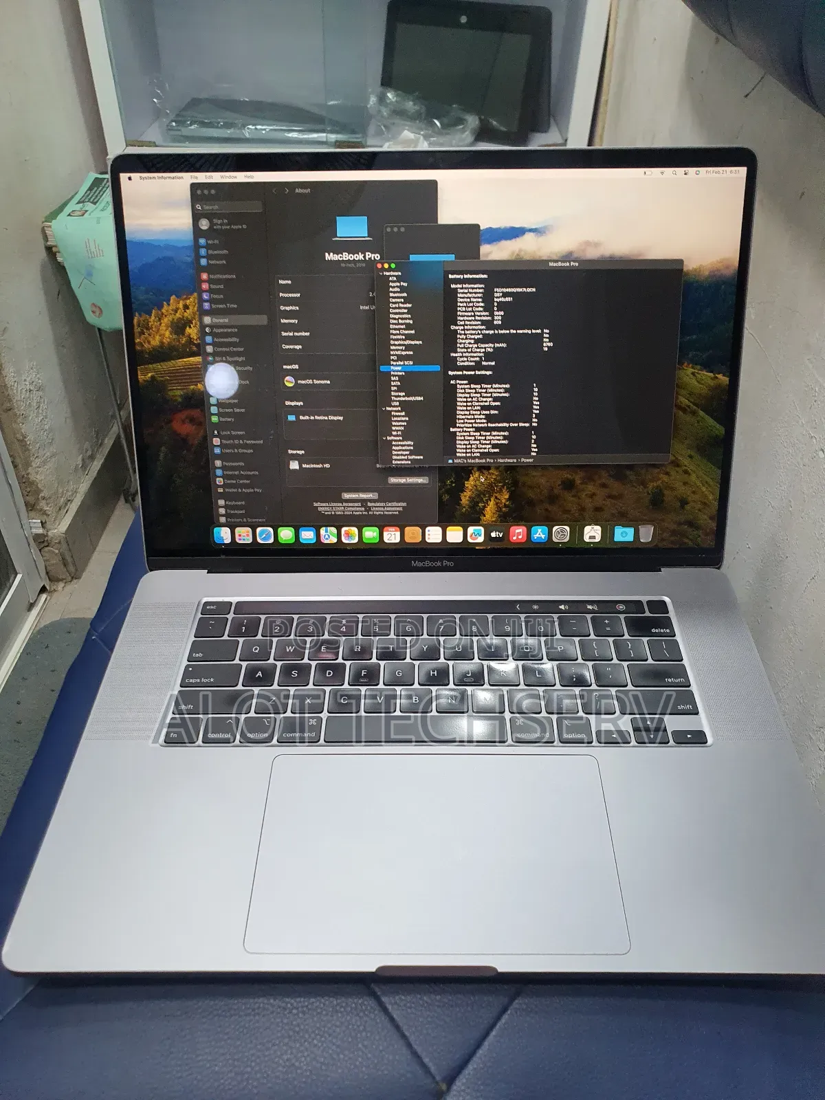 Laptop Apple MacBook Pro 2019 32GB Intel Core I9 SSD 1T