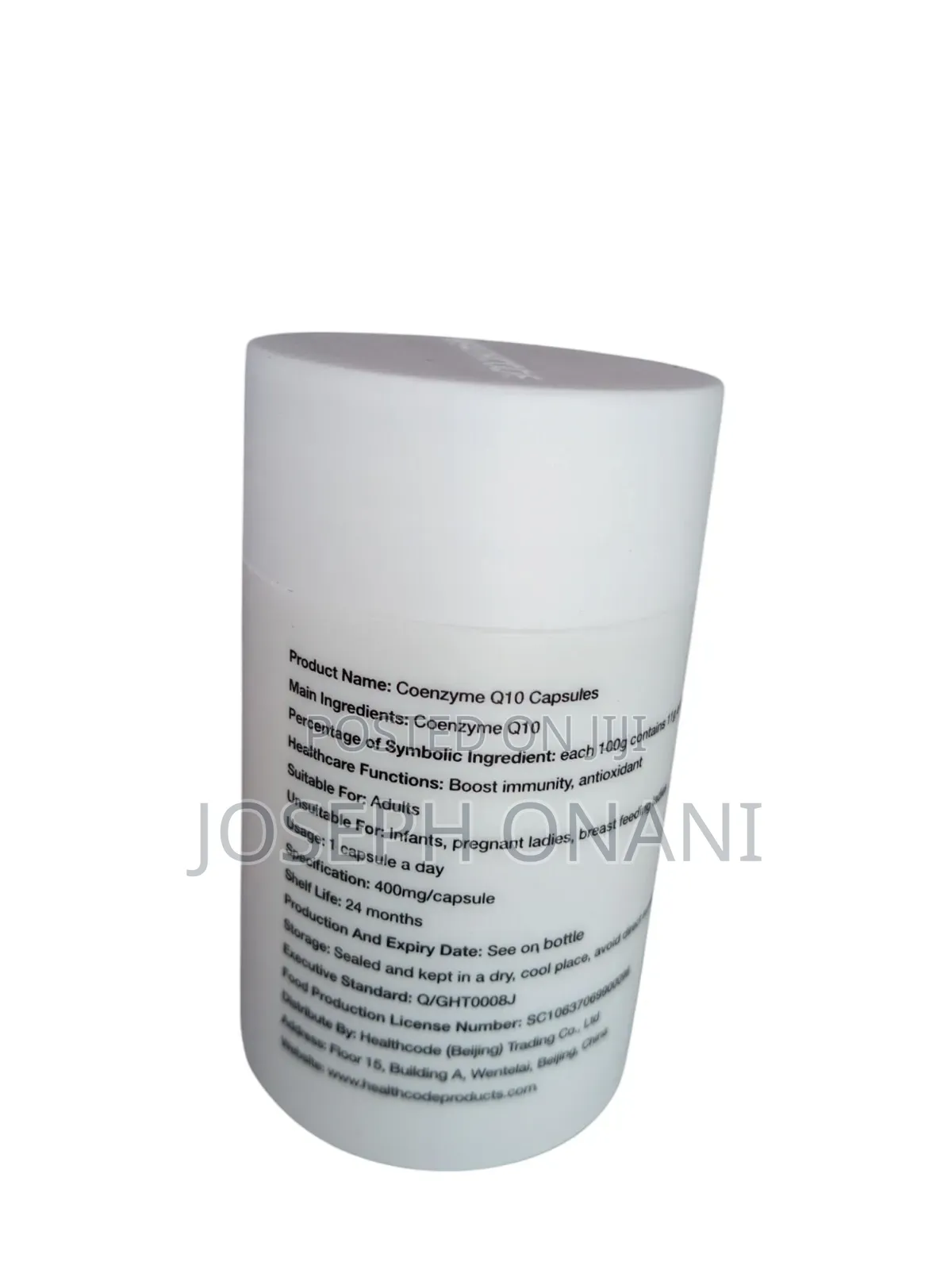 Coenzyme Coq10 Soft Capsule