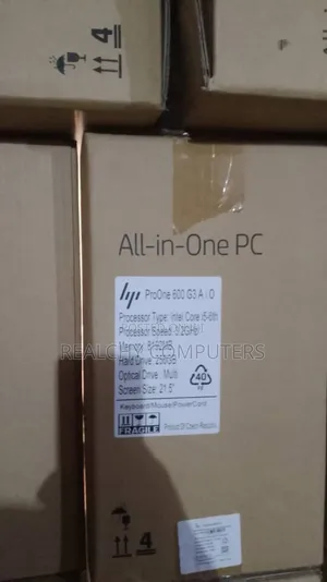New Desktop Computer HP ProOne 400 G3 8GB Intel Core I5 SSD 256GB