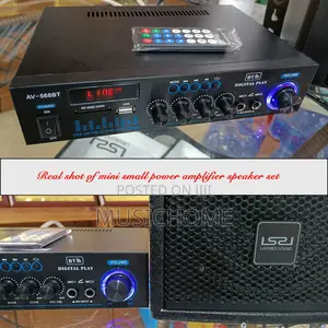 Bluetooth Amplifier With 2pcs Wall Speaker