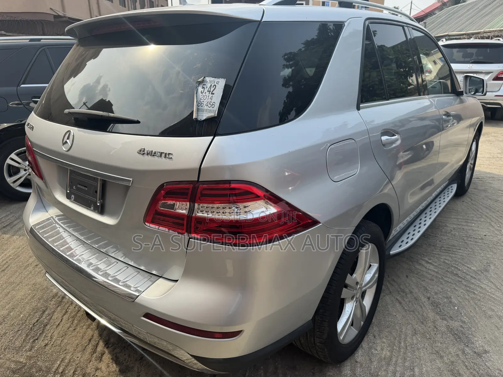 Mercedes-Benz M Class 2014 Silver