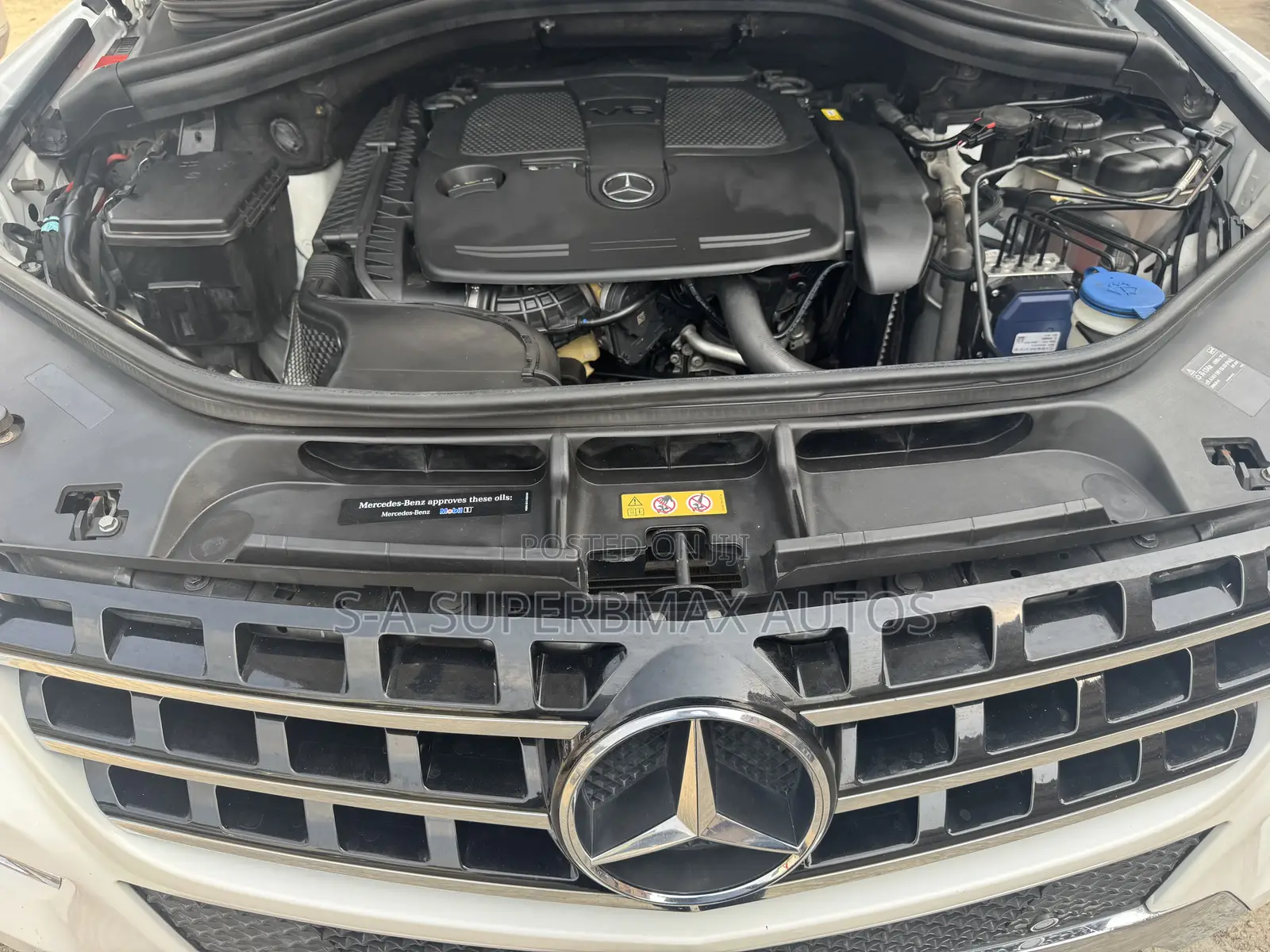 Mercedes-Benz M Class 2014 White