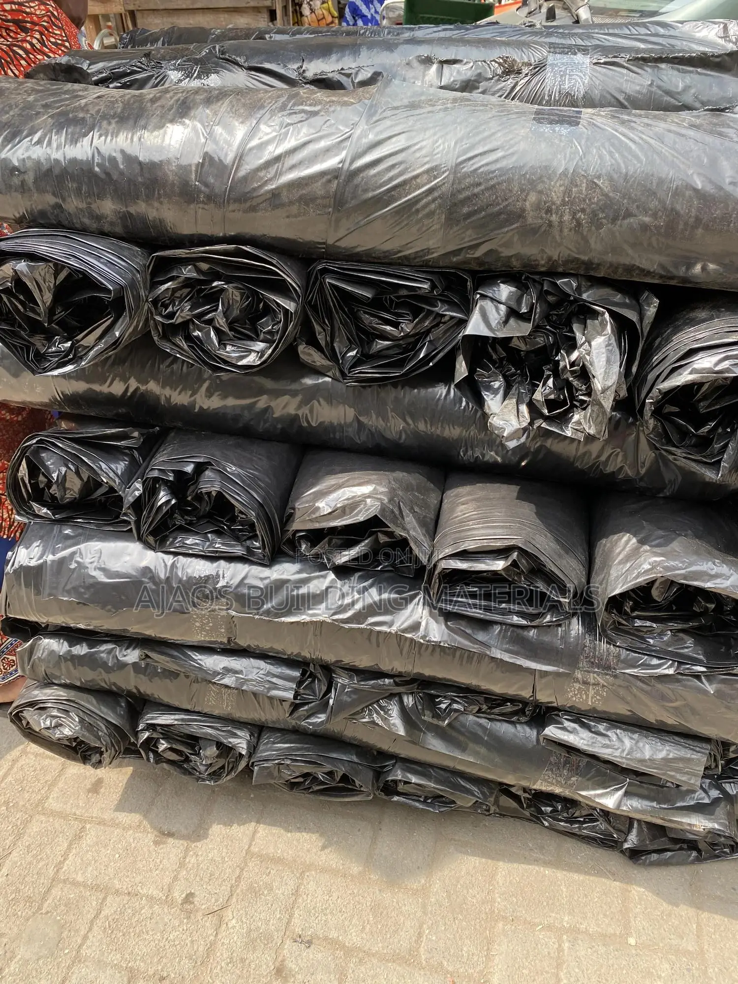 Construction DPM Black Polythene Nylon