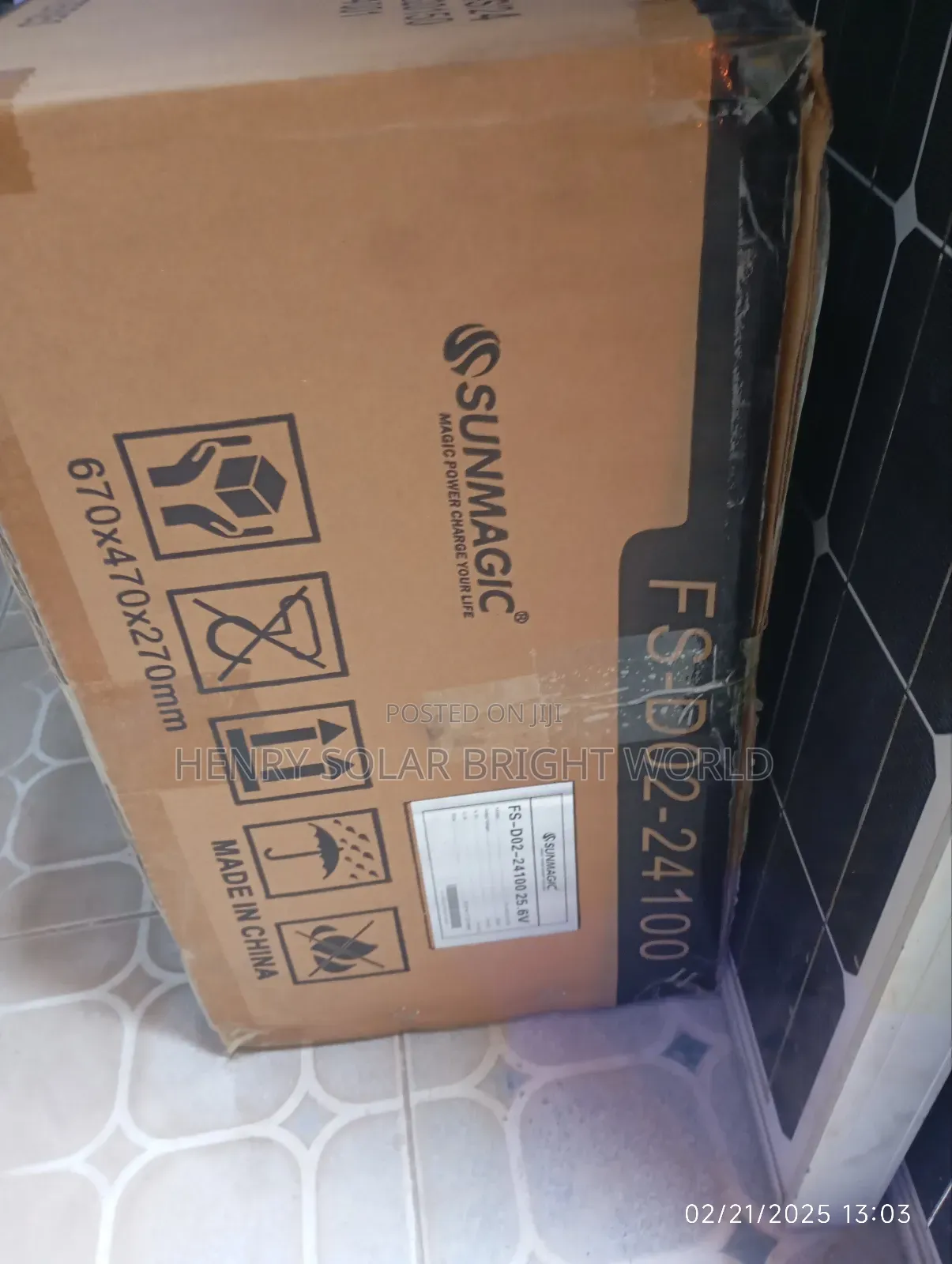 2.5kwh 24v Sunmagic Lithium Battery