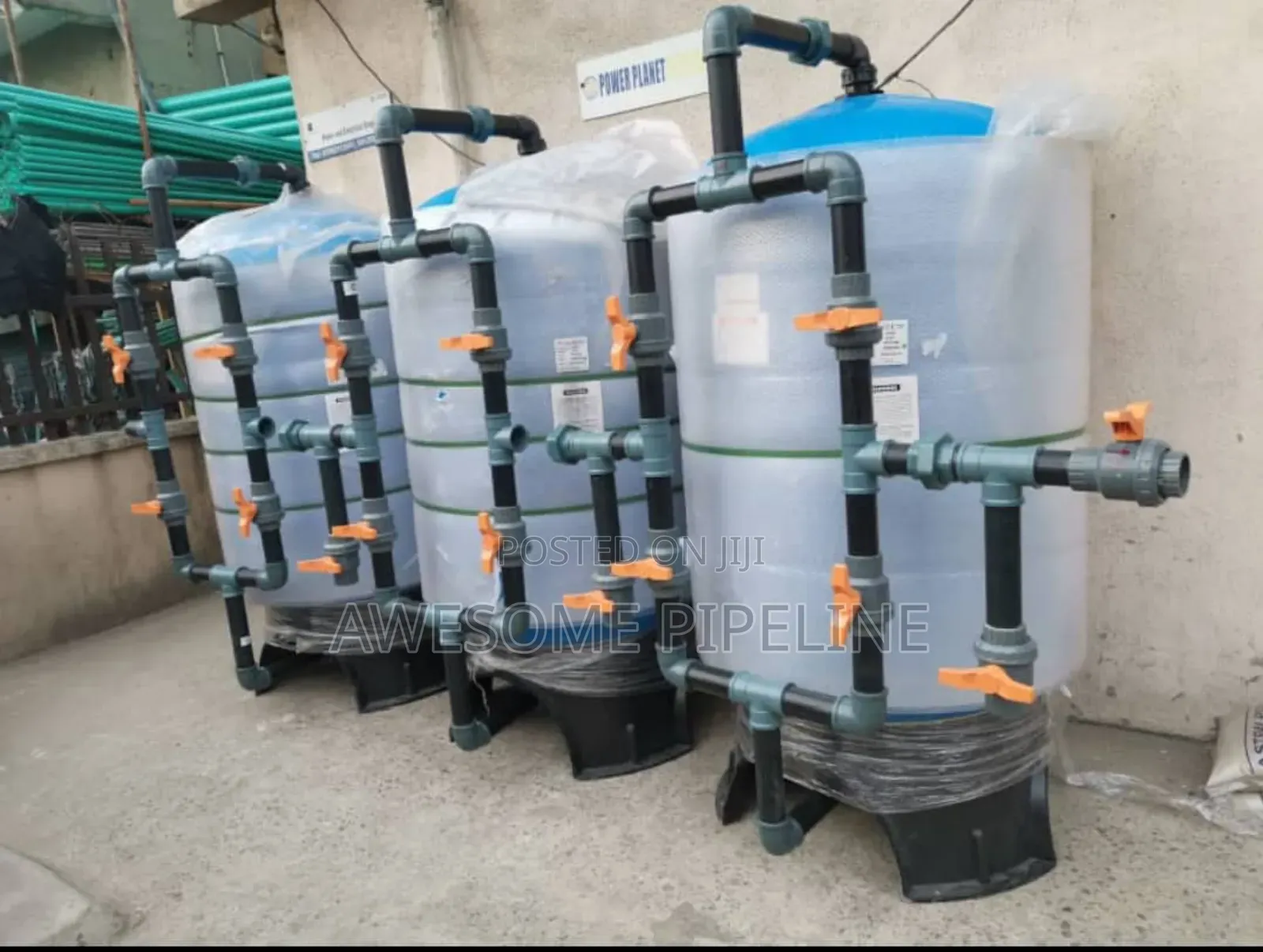 Fiberglass Treatment Plant