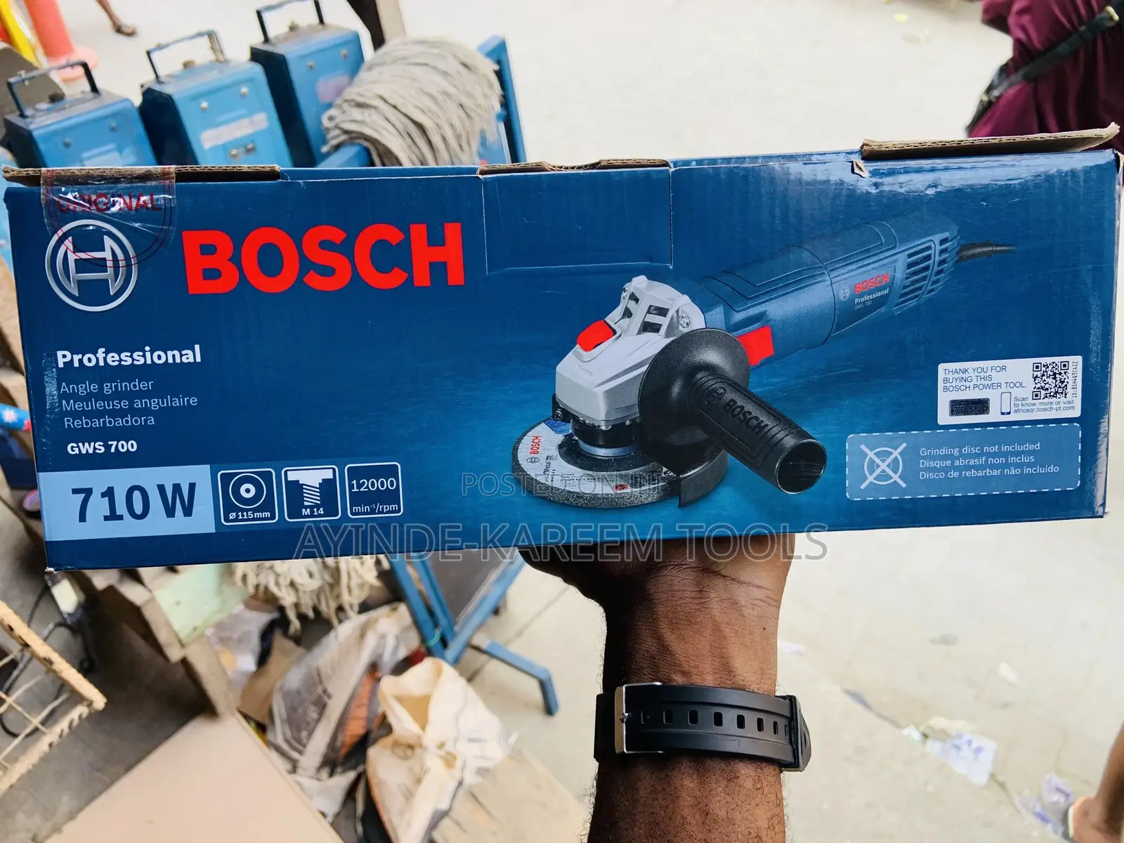 Angle Grinder 710w