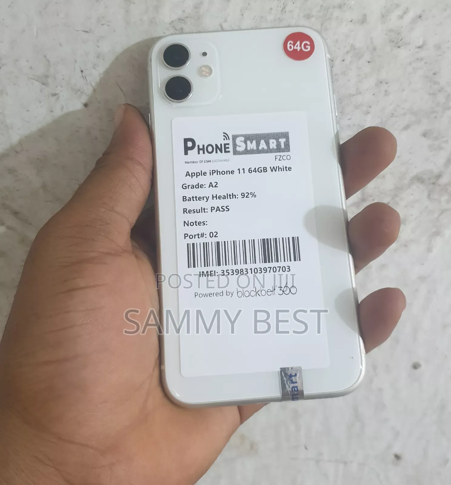Apple iPhone 11 64 GB White