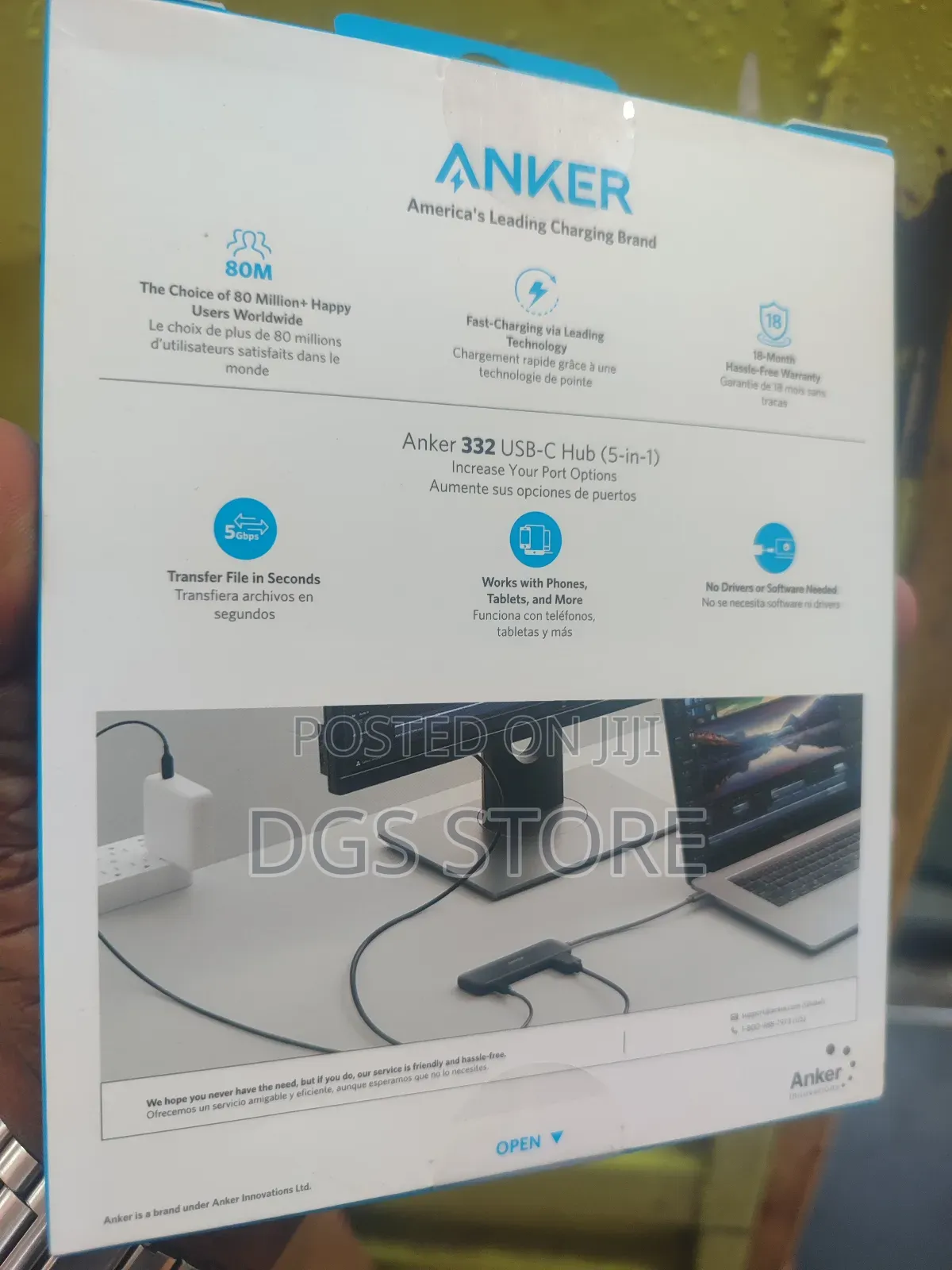 Anker 332 5in1 USB C Hub