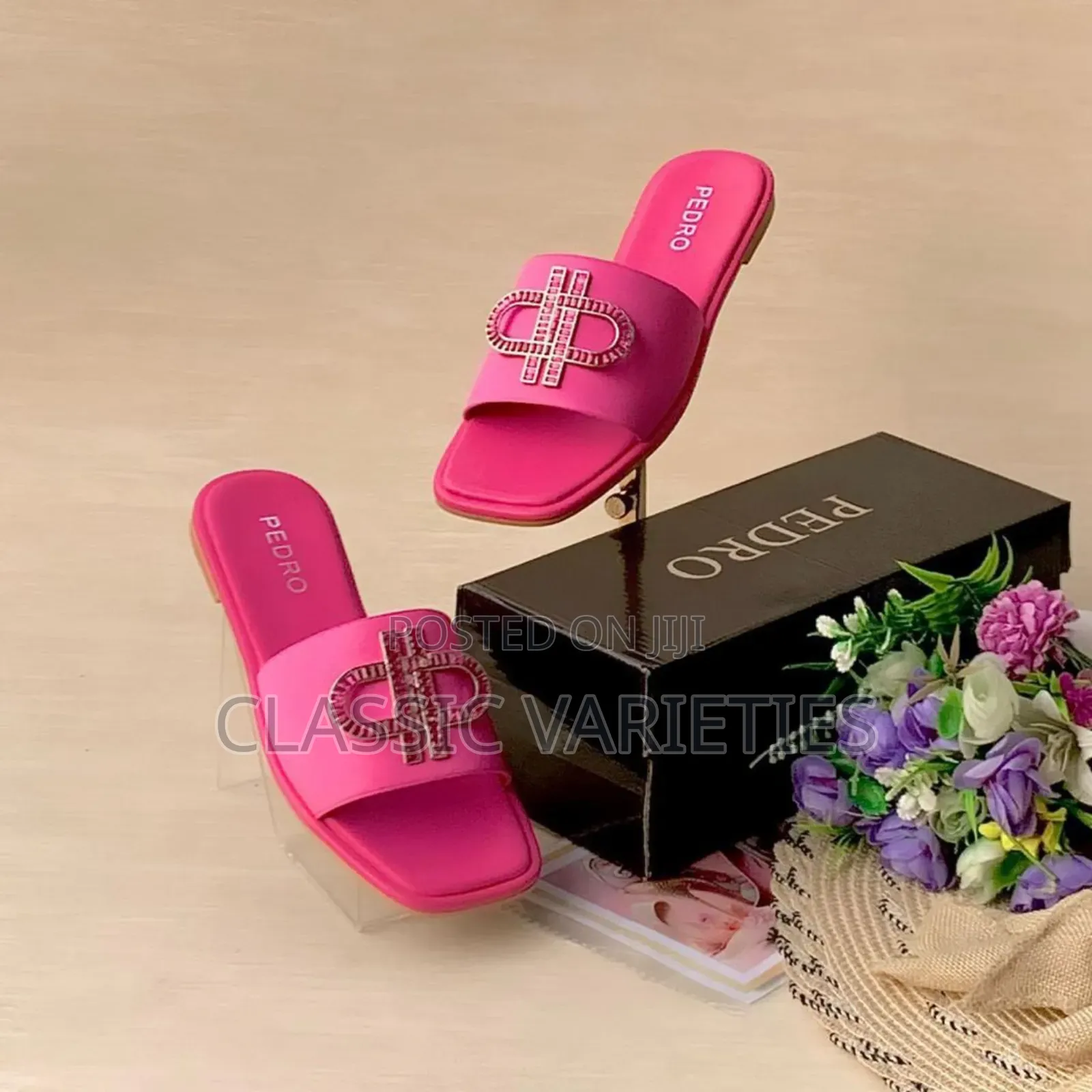 Pedro Luxury Ladies Slippers