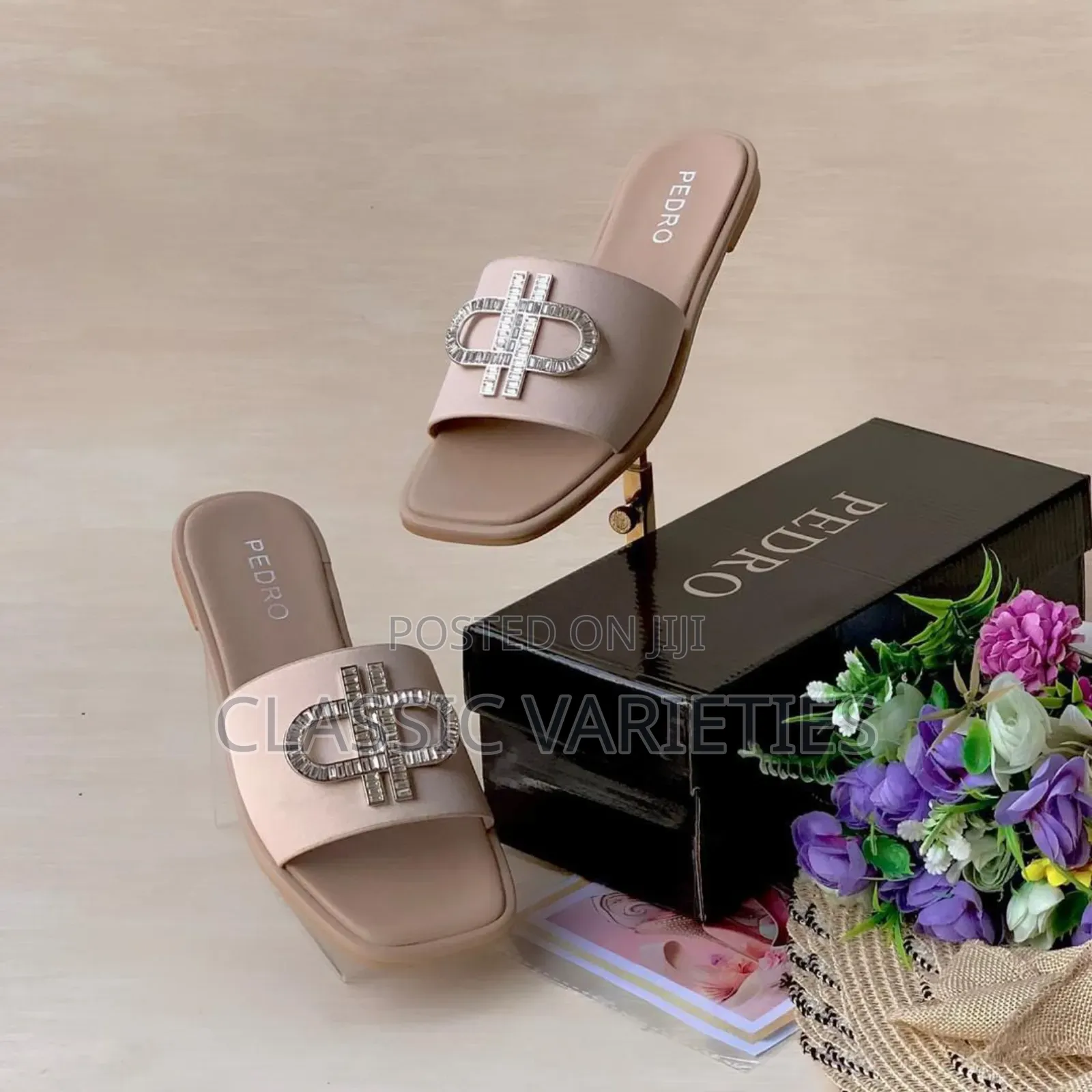 Pedro Luxury Ladies Slippers