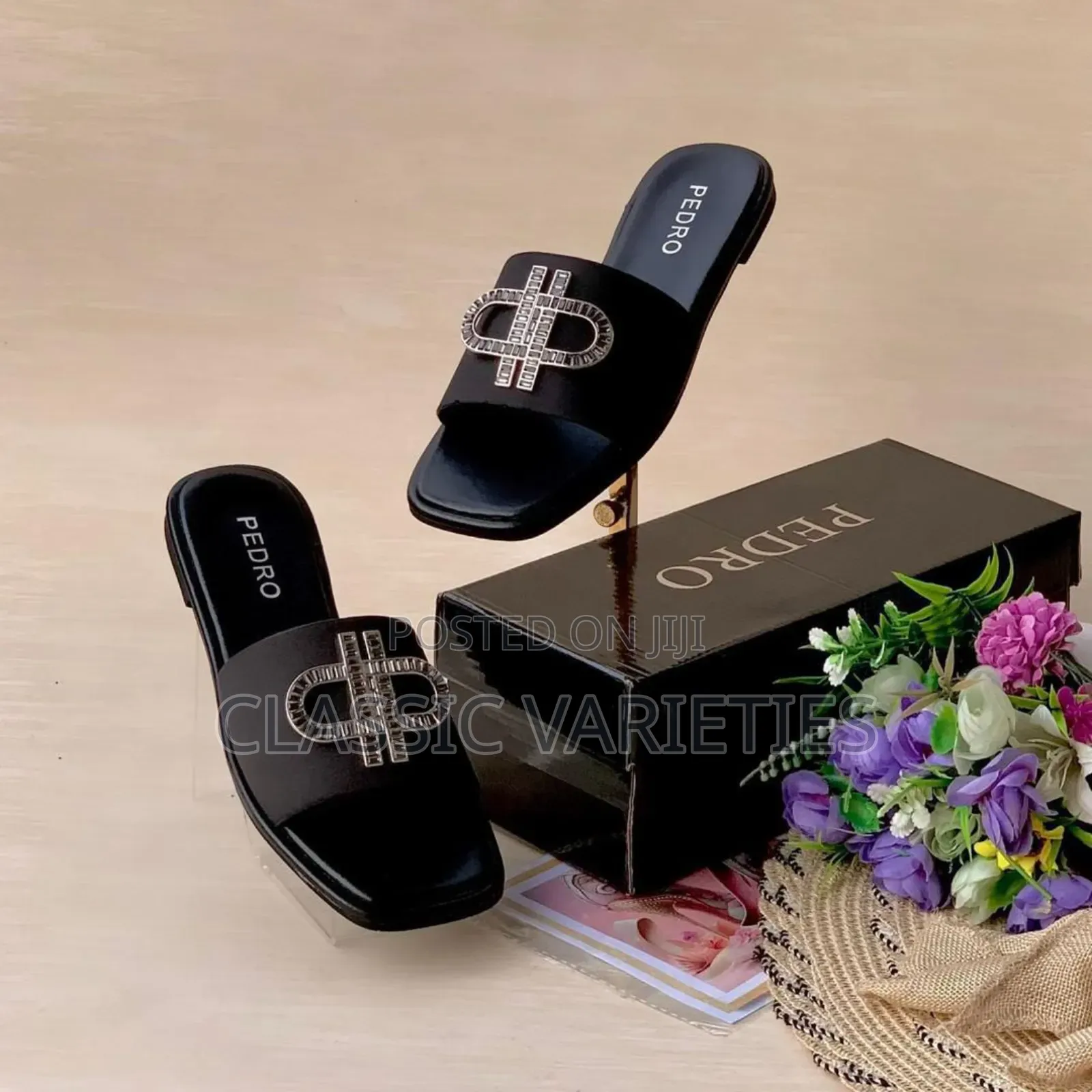Pedro Luxury Ladies Slippers