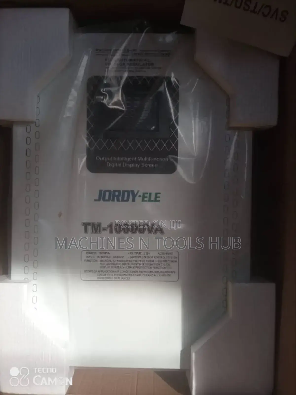TM 10000va Wall Mounted Stabiliser