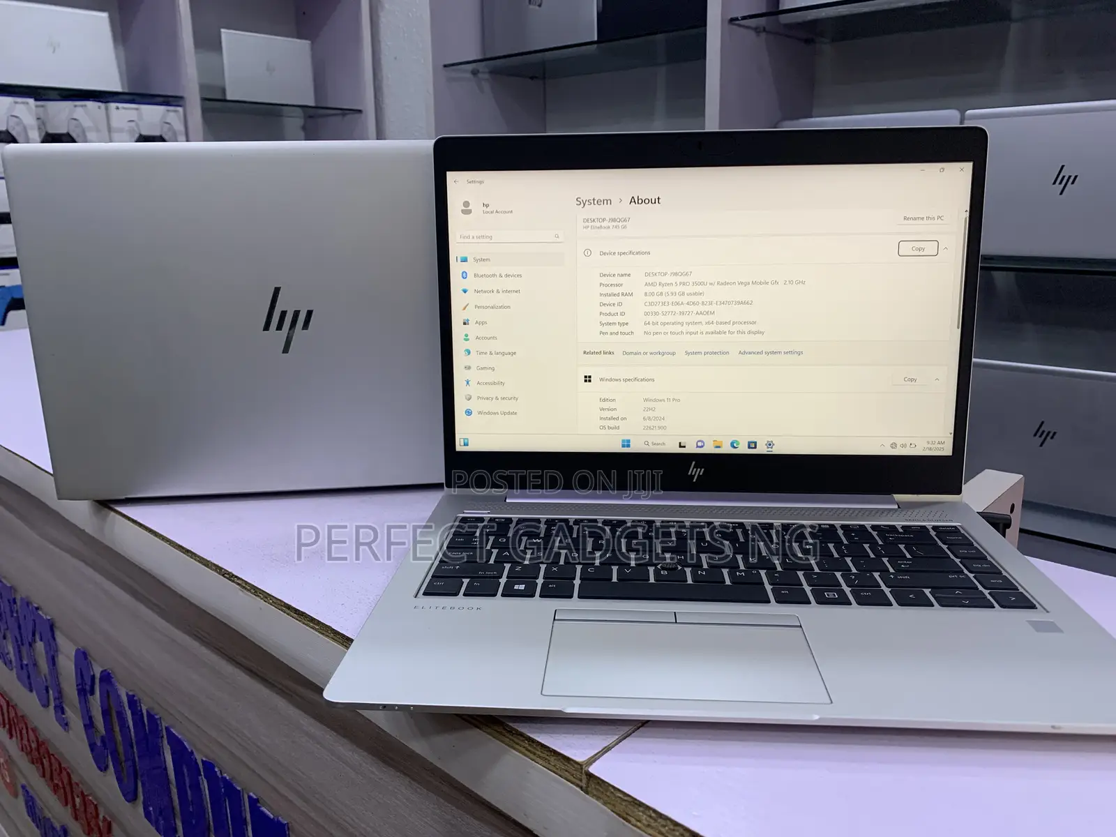 Laptop HP EliteBook 745 G5 8GB Intel Core I5 SSD 256GB