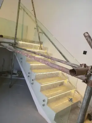 Glass Frameless Wall Glass Handrails