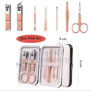 7-piece Manicure And Pedicure Set With Travel Case