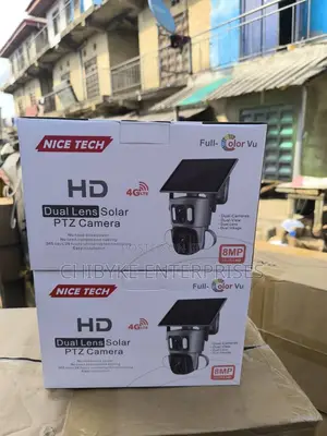 8mp Dual Lens Solar PTZ Camera Ubox,With Auto Tracking