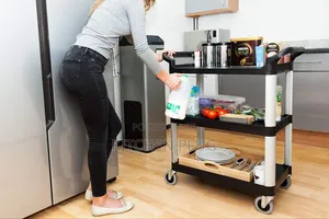 Durable Plastic Catering Trolley