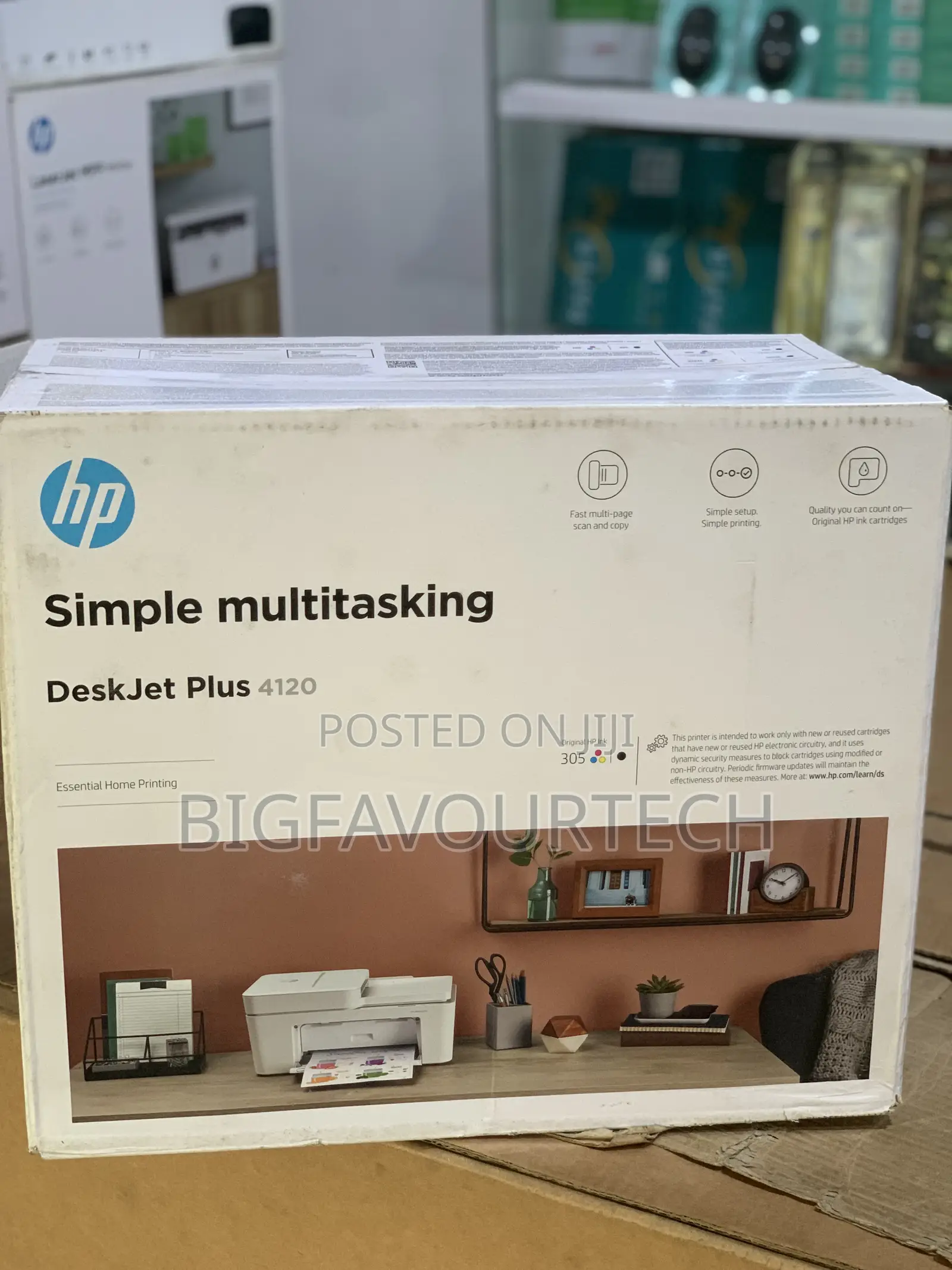 Hp Deskjet Plus 4120 All-in-One Printer