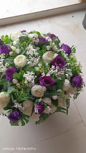 Touch of Purple Wreath