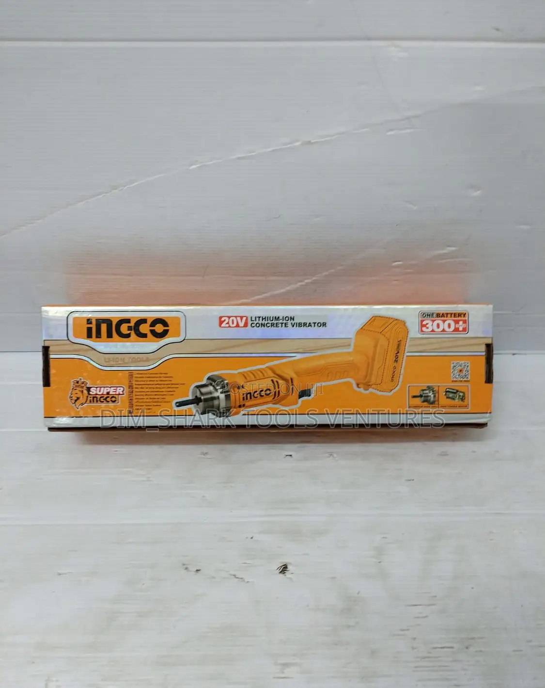 Ingco Lithium-Ion Poker Vibrator